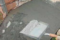 Способ железнение цементом