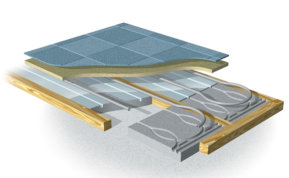 Underfloor Heating Batten Floor