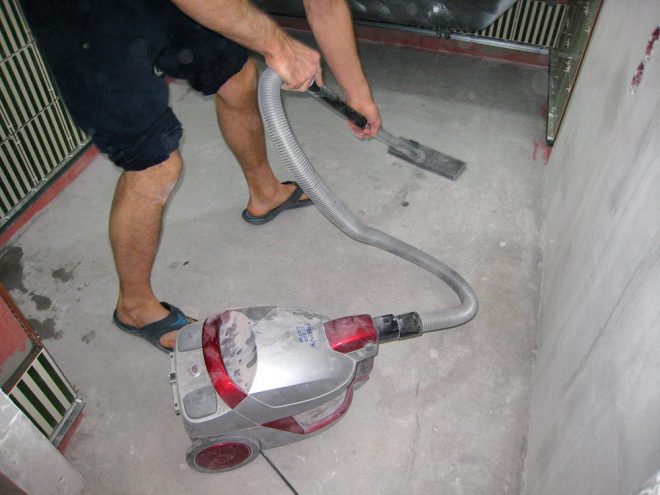 Подготовка бетонного пола для укладки плитки