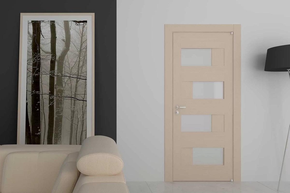 Межкомнатные двери ПВХ могут отличаться по форме, цвету и конструкции 