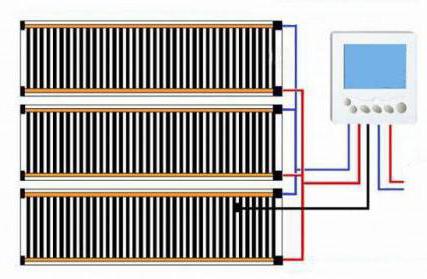 Как подключить терморегулятор Балу к инфракрасному обогревателю