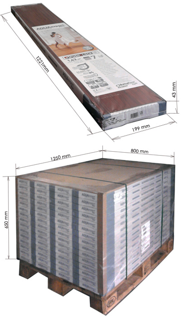 Упаковка ламината: какой имеет размер, вес и обозначения на упаковке