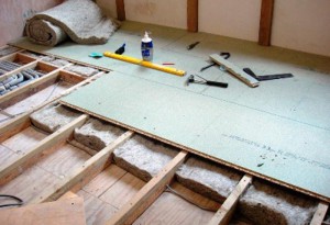 Утепление старого пола