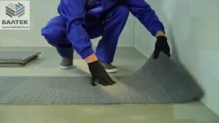 Укладка ковровой плитки Особенности монтажа ковровой плитки