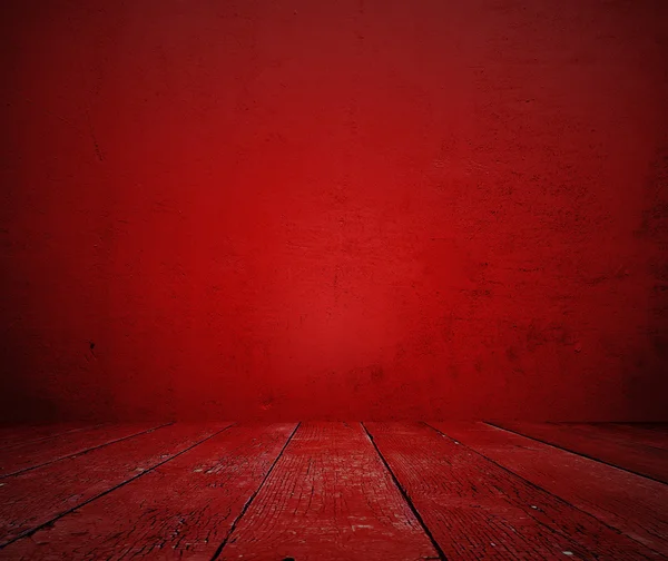 Старый красный зал — стоковое фото