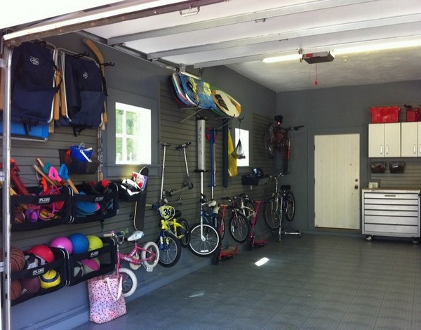 Хранение велосипедов, спортивного и туристического инвентаря в гараже